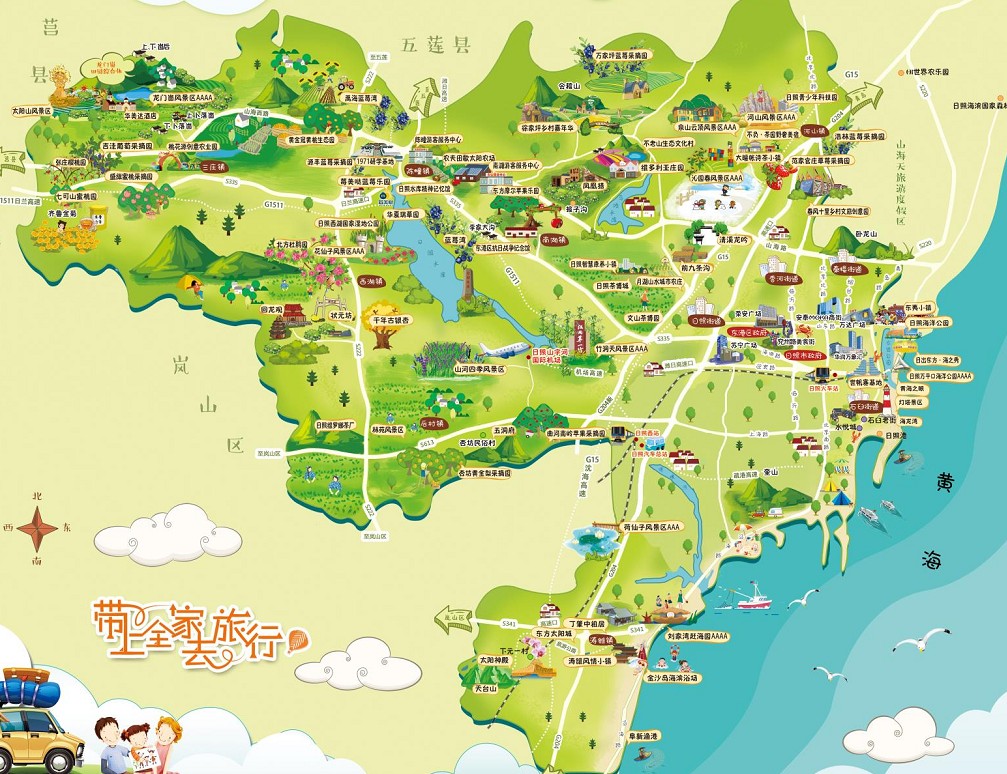 舒城景区使用手绘地图给景区能带来什么好处？